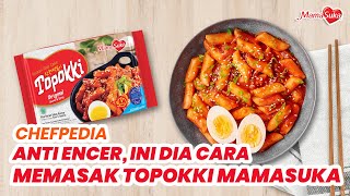 Anti Encer Ini Dia Cara Memasak Topokki Dengan Topokki Instant MamaSuka [upl. by Oralia]