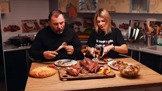 LAMB RIBS BAKED in THE OVEN [upl. by Birchard]