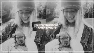 glitch transitions  after effects [upl. by Eldreeda908]