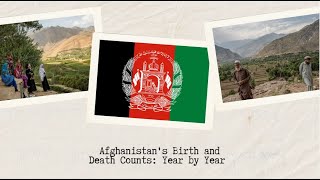 Afghanistans Birth and Death Counts Year by Year [upl. by Stanway]