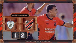 BLOCO DO FURACÃO Londrina 1x2 Athletico Paranaense  MELHORES MOMENTOS [upl. by Aneelad]