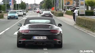 Supercars Accelerating Aventador SVJ SF90 911 ST AMG GT R Pro 992 GT3 RS Kline exhaust 765LT [upl. by Patnode]