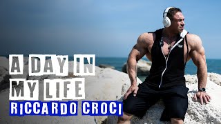 A DAY IN MY LIFE  Exclusive Vlog A Day with Riccardo Croci IFBB Pro Athlete [upl. by Aihsetan]