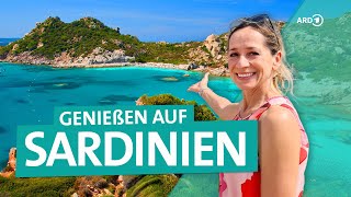 Sardiniens Süden – Sandstrände Pasta und Pecorino  Wunderschön  ARD Reisen [upl. by Yrol]