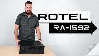 ROTEL Unboxing  Amplificador Integrado RA1592 [upl. by Retha]