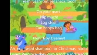 Dora the Explorer in reverse with better audio and lyrics [upl. by Eppilihp31]