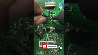 Desoldering SMD transistors using a hot air gun [upl. by Joceline]