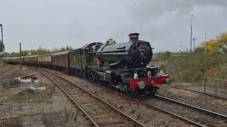 47773 and 5043 at StratforduponAvon 21 October 2024 [upl. by Bickart677]