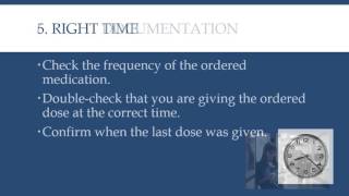 8 Rights of Medication Administration [upl. by Corissa]