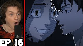 KAZUTORA KILLS SHINICHIRO  Tokyo Revengers Episode 16 Reaction [upl. by Earahs]