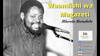 Waandishi wa Magazeti by Mbaraka Mwinshehe [upl. by Eornom981]