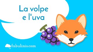 La volpe e luva 🦊🍇 favole di Esopo raccontate [upl. by Ursala]