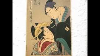 Ukiyoe by Kitagawa Utamaro  Woodblock Prints in Japan [upl. by Hendricks]