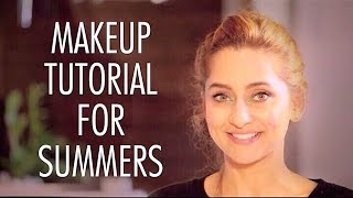 Summer Makeup Tutorial  Anusha Dandekar [upl. by Angelika]