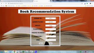 BOOK RECOMMENDATION SYSTEM PYTHON [upl. by Lashoh]