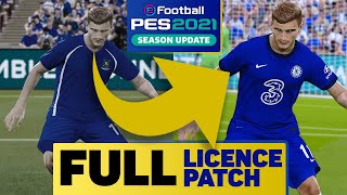 PES 2021 Season Update How to Install Real Team Names Kits Logos Leagues amp More PS4 [upl. by Aronoff]