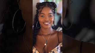 Ethereal Beauty Melanin Goddess Shines In Caribbean Paradise [upl. by Bruell]