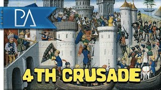 Siege of Constantinople 4th Crusade  Mount and Blade Warband Event [upl. by Esinaj]