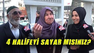 4 Halifeyi Sayar mısınız [upl. by Onitnas]