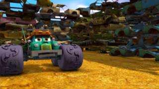 Bigfoot Presents Meteor and the Mighty Monster Trucks  Episode 21  quotAMazeing Racequot [upl. by Bandeen]