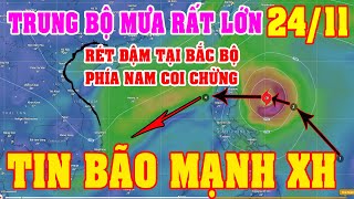 Ngày 2411Bão Mới Xuất Hiện Ở Phía NamBắc Bộ Sắp Có Mưa Rét ĐậmTrung Bộ Mưa Lớn TăngDiy Skills [upl. by Ilarrold]