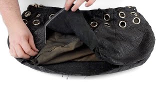 ASMR Vintage Jimmy Choo Handbag Repair [upl. by Zzaj]