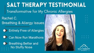 Salt Therapy for Chronic Allergies  Salt Therapy at Home Testimonial [upl. by Tewell]