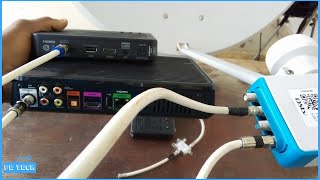 DStv ExtraView Installation  DStv Explora And HD  Smart LNB [upl. by Mateya]