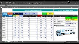 Cálculo de cubicaje y selección de transporte despacho de mercancía [upl. by Haridan991]