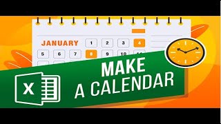 How To Make New Automated Monthly Dynamic Calendar In Excel  No VBA [upl. by Onifur]