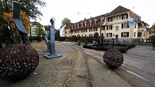 Bern Trams  Drivers Eye View  Part 1 [upl. by Nikolos]