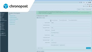 Chronopost Pro et PrestaShop  Connexion à la boutique [upl. by Dorsman699]