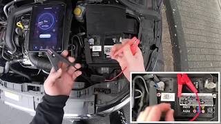 How to perform a cranking test with TOPDON BT Master Diagnostic Tool Car Battery Tester AUDI A1S1 [upl. by Anirba978]