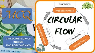 Circular Flow of Income MCQ  circular flow of income mcq class 12  class12economics [upl. by Rellia551]