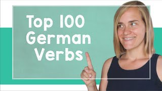 Learn the Top 100 German Verbs in Different Tenses  A1A2 with Jenny [upl. by Neztnaj]