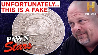 Pawn Stars TOP 5 FAKE quotHOLY GRAILSquot CANT FOOL THE PAWN STARS [upl. by Esnohpla]