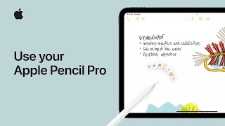 How to use your Apple Pencil Pro  Apple Support [upl. by Madelyn312]