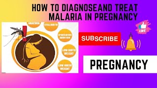 How to diagnose and treat Malaria in Pregnancy II Signs symptoms and Management of Malaria [upl. by Yluj]