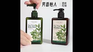 AntiDandruff Tea Tree Shampoo Moisturizing Hydrating Fragrance Body Wash Shower Gelshowergel [upl. by Ative593]