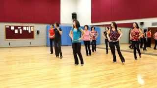 Locklins Bar  Line Dance Dance amp Teach in English amp 中文 [upl. by Tamah]