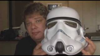 Rubies Stormtrooper Helmet Review [upl. by Llednahs]