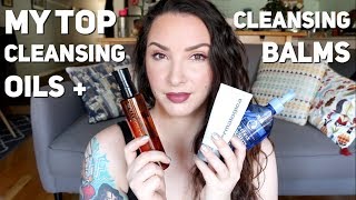 My TOP emulsifying CLEANSING OILS and CLEANSING BALMS [upl. by Einhpets960]