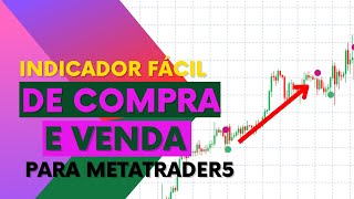 Indicador de Compra e Venda para Metatrader 5  Forex Bitcoin Indice e Dolar [upl. by Kylynn]