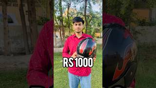 Rs 1000 Helmet Test😱Will it Break shorts [upl. by Mccandless765]