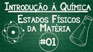 Química Simples 01 Introdução à Química estados físicos da matéria Piloto [upl. by Elwyn]