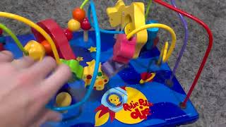 Playing with my Rolie Polie Olie bead roller coaster [upl. by Abihsot]