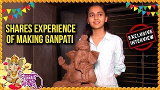 Tejasswi Prakash Shares Her Experience Of Making Ganapati Herself  EXCLUSIVE INTERVIEW [upl. by Estel]