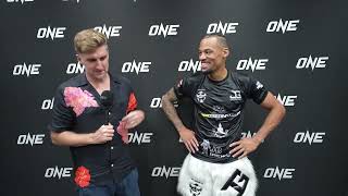 ONE Fight Night 25 Regian Eersal talks legacy following victorious rematch against Alexis Nicolas [upl. by Morie4]