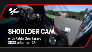 Fabio Quartararos Shoulder Cam  2022 GermanGP [upl. by Salvadore]