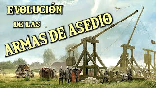 Evolución de las ARMAS DE ASEDIO ⚔️ Catapultas y trabuquetes ⚔️ Documental Historia Guerra [upl. by Adnihc]